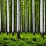 Découverte des arbres au tronc blanc : Qui sont-ils et pourquoi leur couleur singulière ?