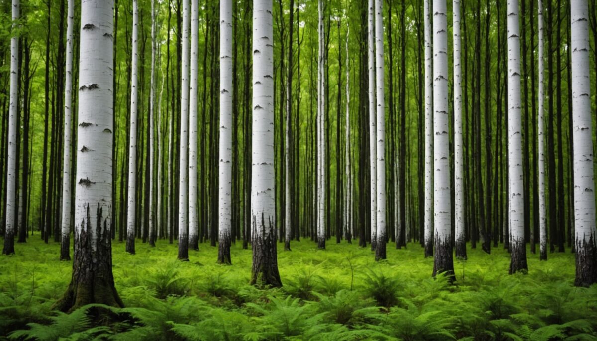 Découverte des arbres au tronc blanc : Qui sont-ils et pourquoi leur couleur singulière ?