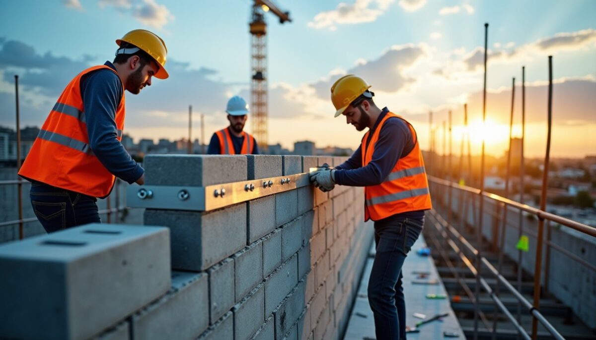 Mur en parpaings : quand et pourquoi installer un chaînage horizontal selon la hauteur ?