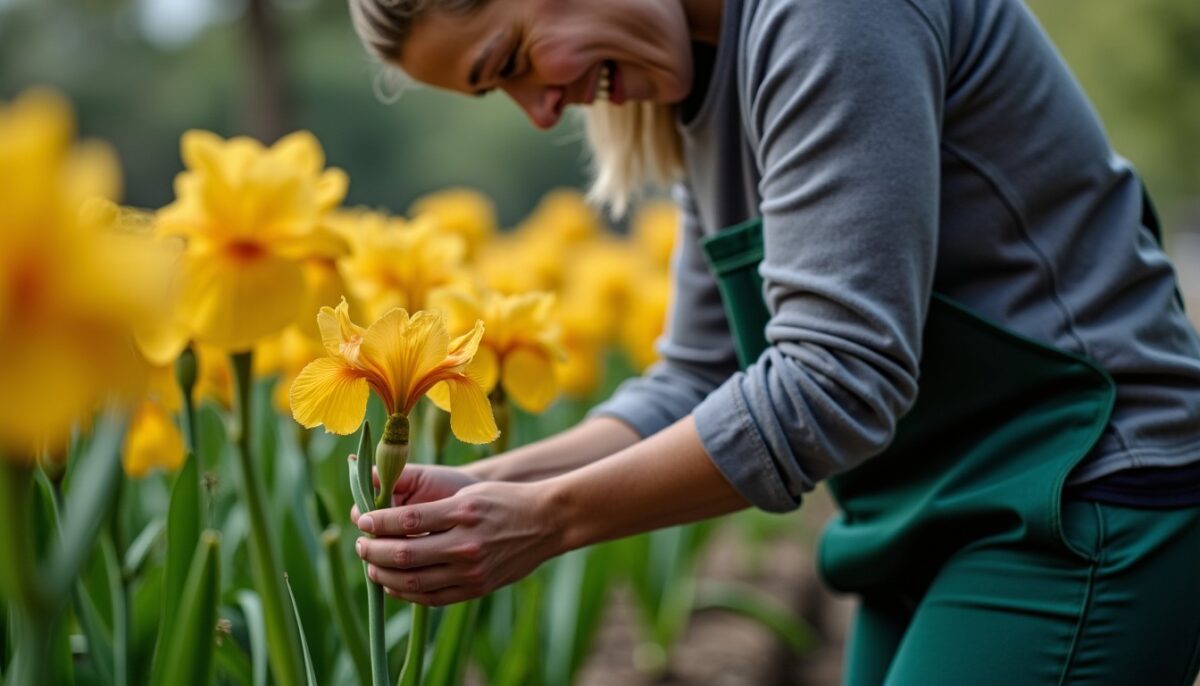 Tout savoir pour réussir la plantation des iris le long d’un mur
