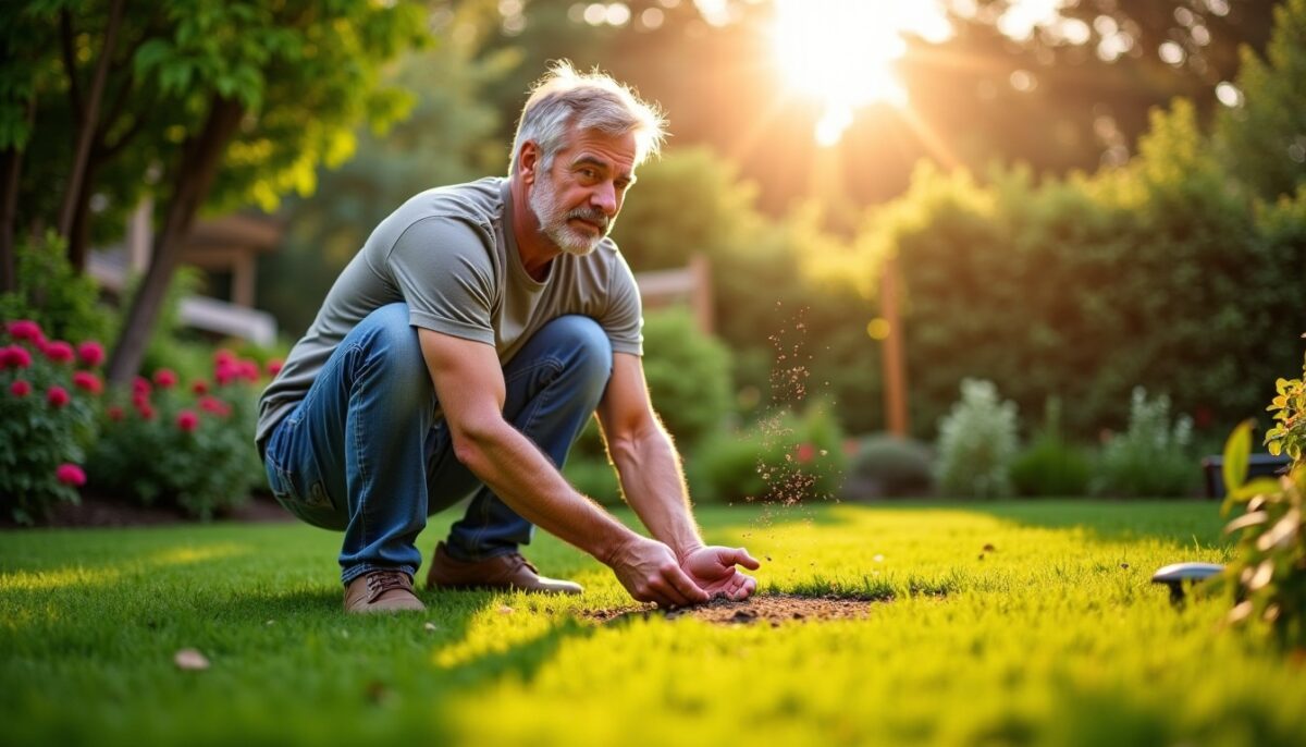 Guide pratique pour semer du gazon sans enterrer les graines