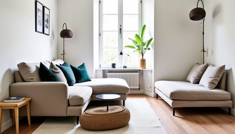 Optimiser un petit salon : 4 conseils indispensables pour un espace fonctionnel et cosy