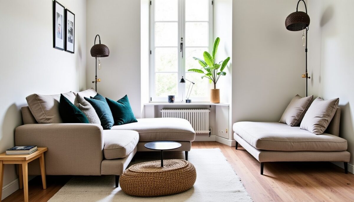 Optimiser un petit salon : 4 conseils indispensables pour un espace fonctionnel et cosy