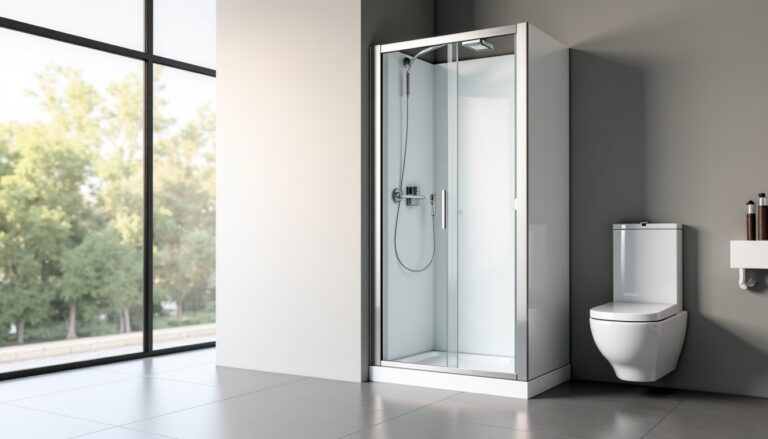 Combien coûte une cabine douche-WC préfabriquée ?