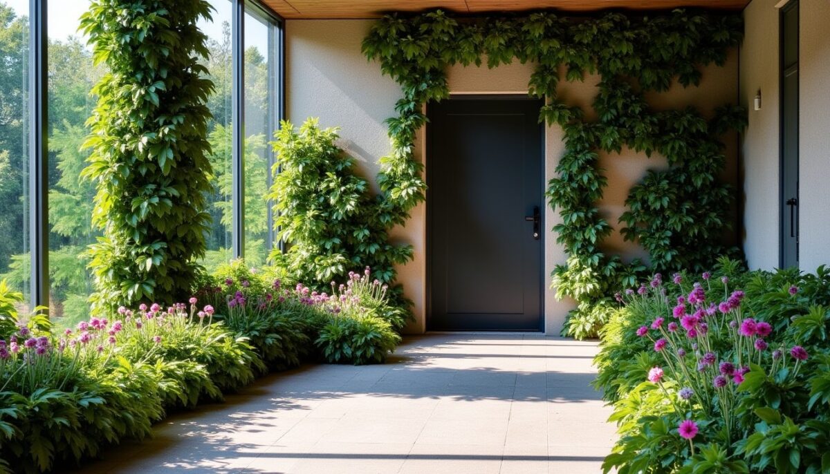 Inspirations de massifs floraux modernes pour sublimer l’entrée de votre maison