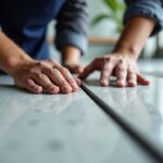 Techniques pour réaliser une jonction invisible entre plans de travail