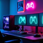 Plongez dans l’univers déco gaming : des néons stylés pour sublimer chaque ambiance