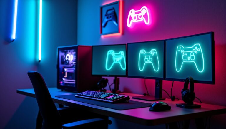 Plongez dans l’univers déco gaming : des néons stylés pour sublimer chaque ambiance