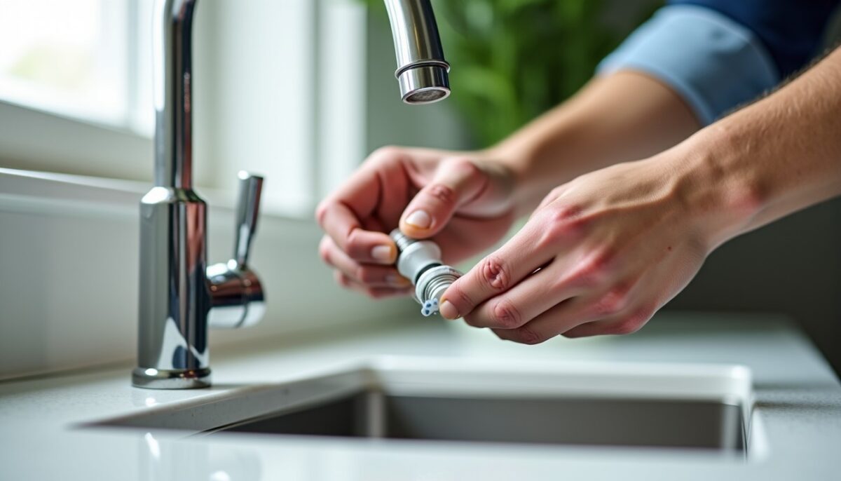 Guide pratique : remplacer un mousseur de robinet facilement, sans aucun outil