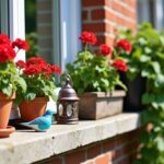 Astuces créatives pour sublimer le rebord de votre fenêtre extérieure