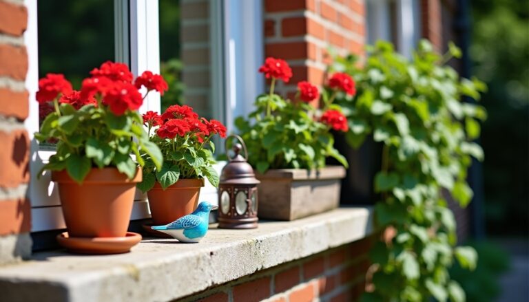 Astuces créatives pour sublimer le rebord de votre fenêtre extérieure