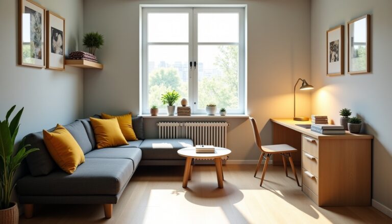 Astuces pour aménager un logement étudiant alliant style et fonctionnalité
