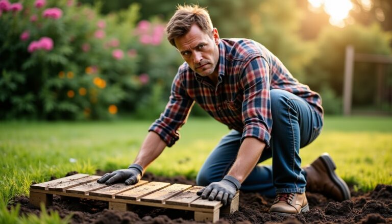 Guide Pratique : Comment Niveler un Terrain Efficacement avec une Palette